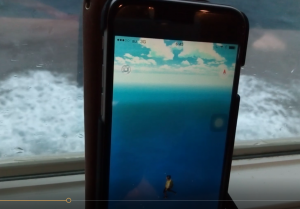 佐渡汽船でポケモンGO!